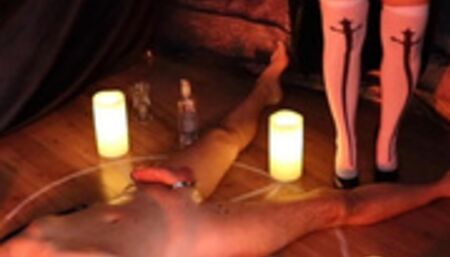 Nun Handjob resurrection of Lord Lucifer Satan rising Halloween 2022