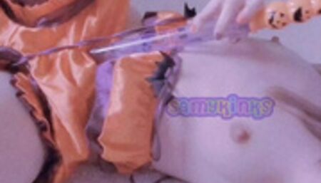 horny teen slut needy for halloween contest 2022