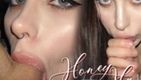 PERFECT ROOMMATE SUCK ME WHEN WE WATCHED A MOVIE. HONEY HAZE