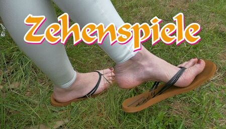 Zehenspiele - Toes games