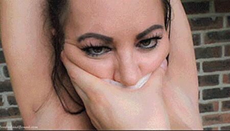 Vickie in: A Disturbance in Sir Ian's Pre-Built Pantry: Drool-Soaked Pre-Supper Dilemma for Trussed Witless MILF-Meddler! (WMV)