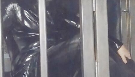 Mistress Wilamena - Up close and personal - caged voyeur