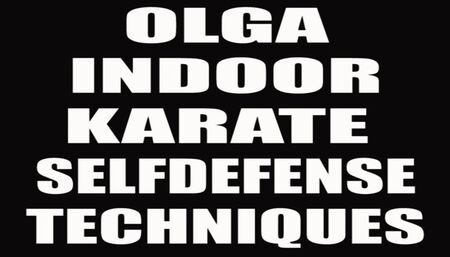 Olga indoor karate selfdefense techniques