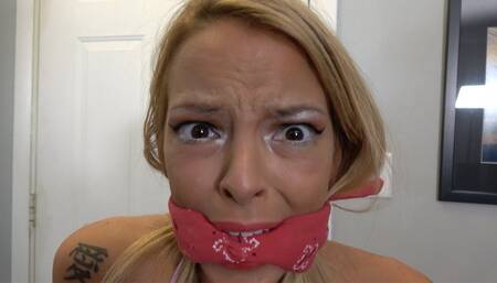 Bella Ink Struggling In A Chair HD