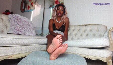 Feet humiliation joi