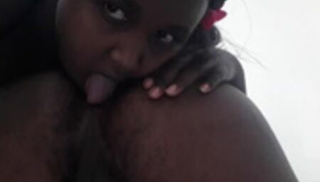 Sucking and licking sweet anal