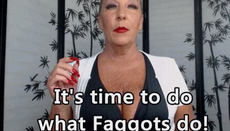 It is time to do what Faggots Do HD (MP4)