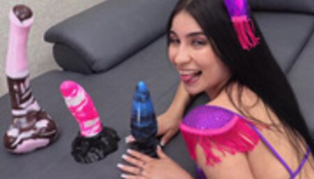 LUANA HONEY. Balls Deep Anal / DAP / GAPES + pissing. LTP096