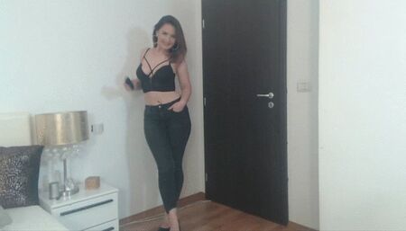 Black Jeans Tease
