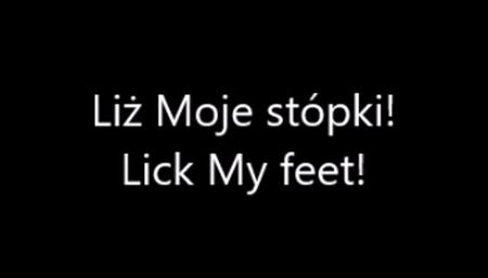 Lick My Big Feet!