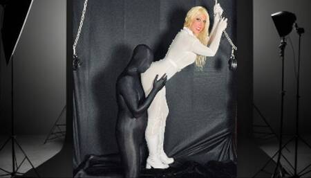 Spandex Suit Tickling Competition