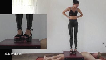 Dyanna crush on her slave groin Picture in a picture mp4