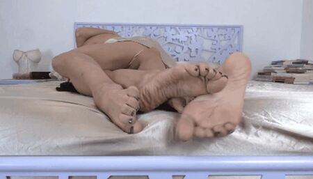 An exciting footsie ( 2 PART )