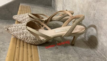 Cum and fuck my friend's girlfriend  beautiful Sandals Heels