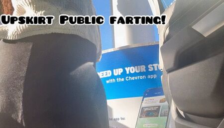 Upskirt Public Farting