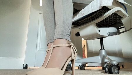 Shiny Pantyhose Tease and Denial