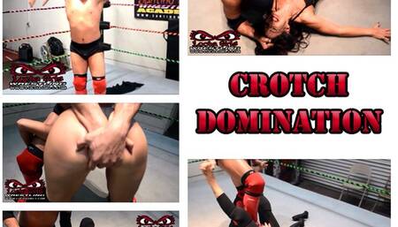 1675-Crotch Annihilation - Mixed Maledom Wrestling