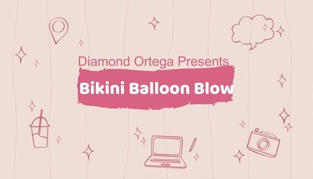 Bikini Balloon Blow
