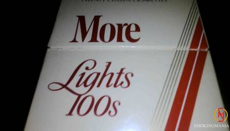 More 100s beige from inside