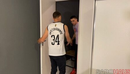 Photoshoot Ends Up In A Trap And The Two Models Are Mummified By The Pervert