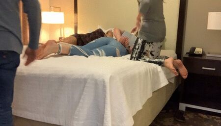 Tied Talettes 4 from Unexpected Guest Prank MOV