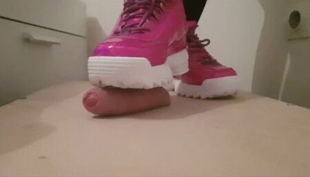 Cock Crush with Fila Disruptor HD