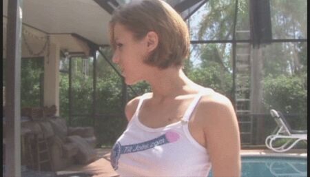 part 1, Sweet teen in outdoor titjob