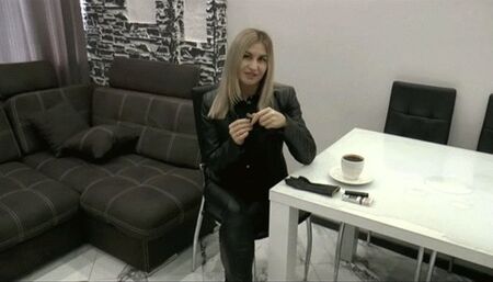 New script brown cigar leather glowes and coffee-check MP4 FULL HD 1080p