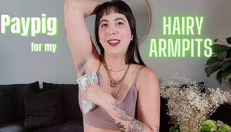 Paypig for My Hairy Armpits