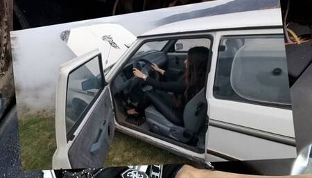 62B - Jessy revving VW Passat