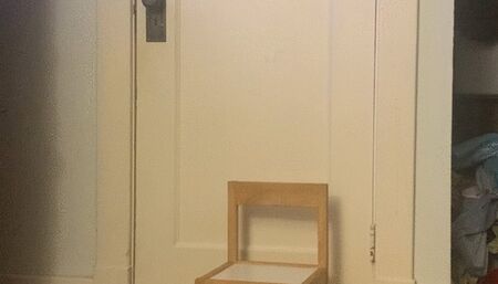 Embarrassed naked female bbw