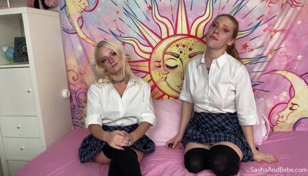 Impregnate Us in Our Full Butt White Panties