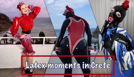 Latex moments in Crete