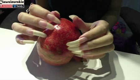 Nails In Action - let my nails make this fruit flow