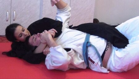 MIRA vs TANK REAL FIGHT - Mixed Wrestling Professional Camp Techniques - 2 Round Non-Stop Action