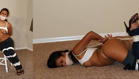 Drea Mouth Packed, Bound And Manhandled! Full Video