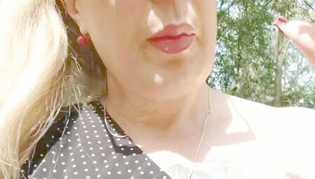 Smoking in the park *Nose exhales *Dangling *Coughing* Part 1