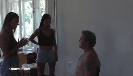 Natasa and Olga the slave's face slapping wmv