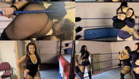 DOUBLE STINKFACE DOMINATION, HEADLOCKS, SLAMS & HUMILIATION