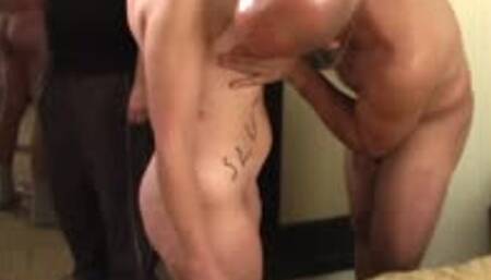 Cuckold Hubby Made To Watch His Wife Humiliated With Bodywriting Then Gang Fucked! (mp4 sd)