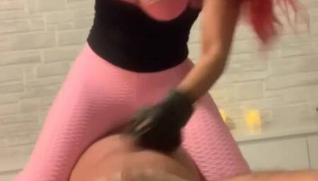 Mistress Red Devil Belly Punching and Kicking part 2 Full Hd