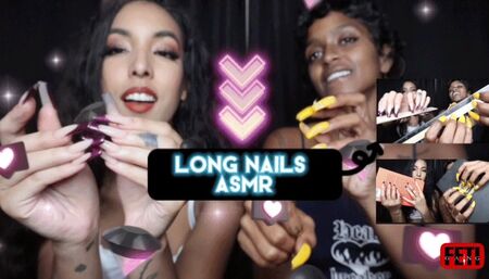 Feti Long Nails ASMR- Claire,Phoenix 4k