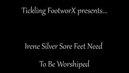Irene Silver Foot Worship