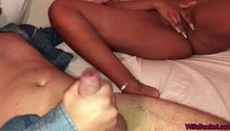 MILF Porn submitted by WifeBucket - Chubby MILF roommmate sucked my cock really well