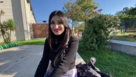 I met her on TINDER and we had HARD SEX in a FOREST on the way home