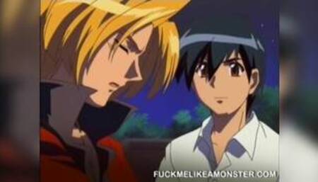 Anime skank gets pussy fingered