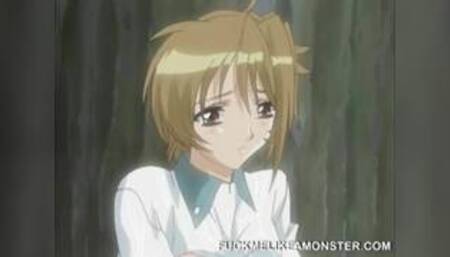 Big titty anime babe gets pussy licked