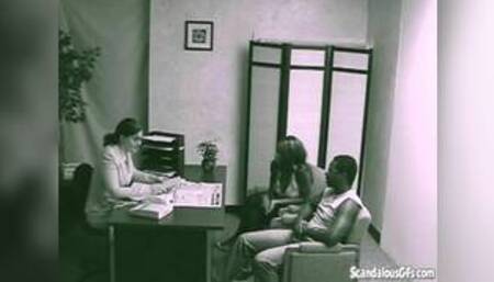 Black hottie gets oral and rides dick