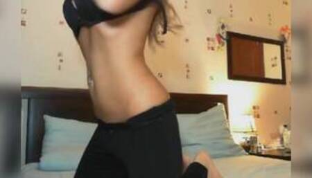 Sexy Blonde Babe Suck and Fuck a Hard Cock