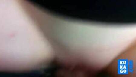 fucking my new slut on her office desk - close up